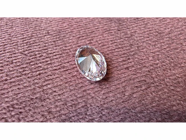 Diamant - circa 1,20 carat - oval geslepen diamant (gecertificeerd) - afbeelding 8 van  12