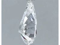 Diamant - circa 1,20 carat - pear geslepen diamant (gecertificeerd) - afbeelding 5 van  9