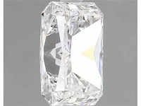 Diamant - circa 1,20 carat - radiant geslepen diamant (gecertificeerd) - afbeelding 1 van  10