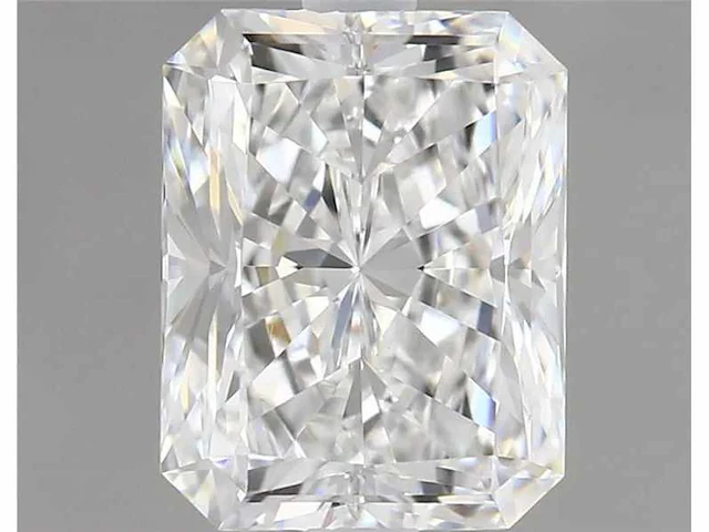 Diamant - circa 1,20 carat - radiant geslepen diamant (gecertificeerd) - afbeelding 3 van  10