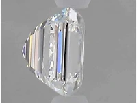 Diamant - circa 1,20 carat - square emerald geslepen diamant (gecertificeerd) - afbeelding 2 van  7