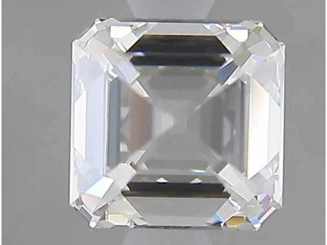 Diamant - circa 1,20 carat - square emerald geslepen diamant (gecertificeerd) - afbeelding 3 van  7