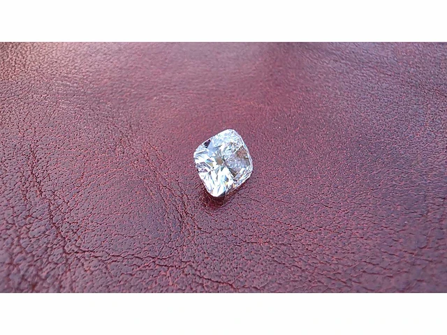 Diamant - circa 1,40 carat - cushion geslepen diamant (gecertificeerd) - afbeelding 6 van  11