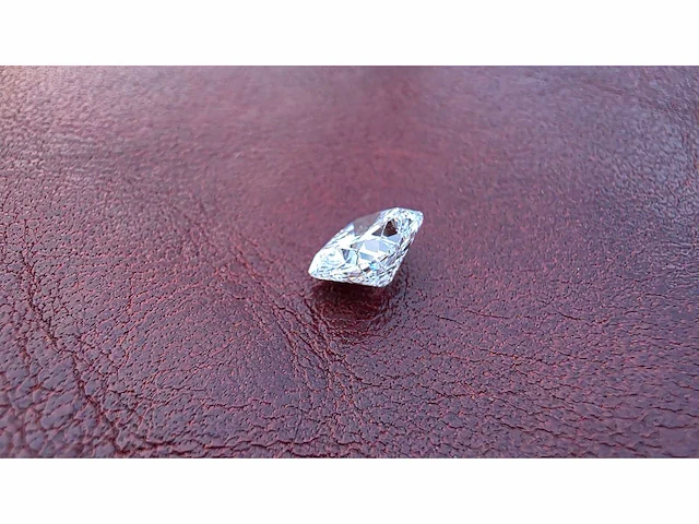 Diamant - circa 1,40 carat - cushion geslepen diamant (gecertificeerd) - afbeelding 7 van  11