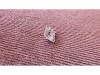 Diamant - circa 1,50 carat - princess geslepen diamant (gecertificeerd) - afbeelding 3 van  11