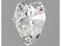 Diamant - circa 1,60 carat - heart briljant geslepen diamant (gecertificeerd) - afbeelding 3 van  8
