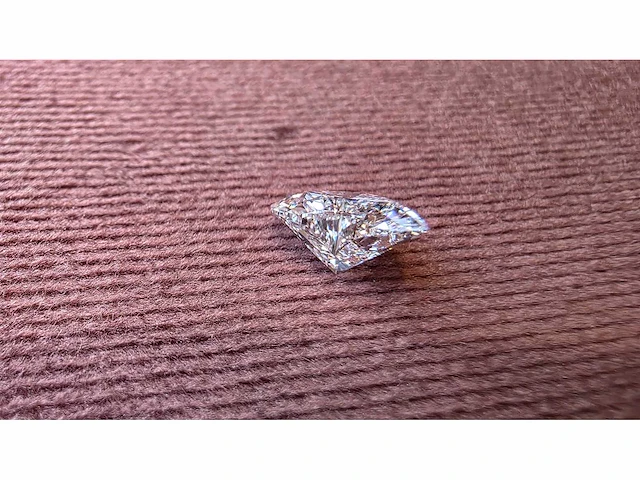Diamant - circa 1,60 carat - heart briljant geslepen diamant (gecertificeerd) - afbeelding 5 van  11