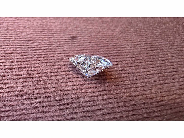 Diamant - circa 1,60 carat - heart briljant geslepen diamant (gecertificeerd) - afbeelding 6 van  11