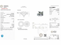 Diamant - circa 1,80 carat - briljant geslepen diamant (gecertificeerd) - afbeelding 8 van  8