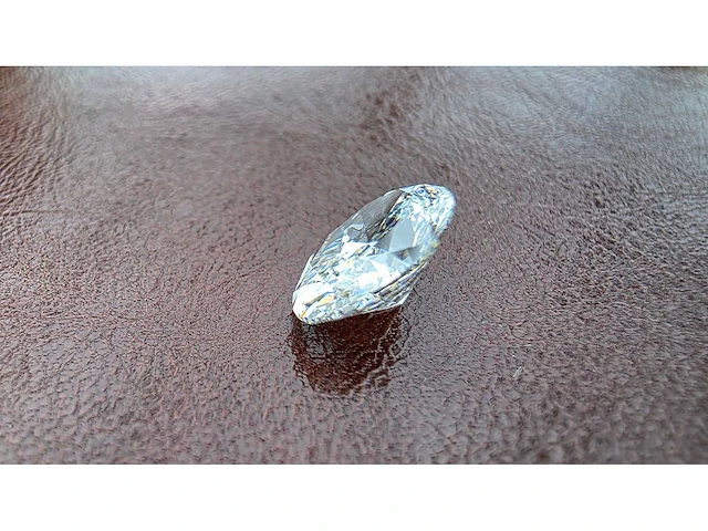Diamant - circa 2,00 carat - oval briljant geslepen diamant (vs1)(gecertificeerd) - afbeelding 6 van  12