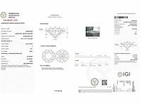 Diamant - circa 2,00 carat briljant geslepen diamant (gecertificeerd) - afbeelding 3 van  4
