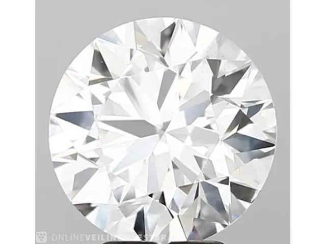 Diamant - circa 2.00 karaat briljant geslepen diamant (gecertificeerd) - afbeelding 1 van  4