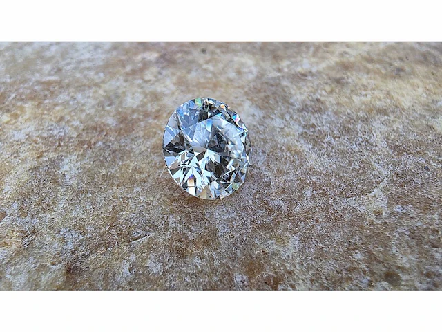 Diamant - circa 2,70 carat - briljant geslepen diamant (vs1)(gecertificeerd) - afbeelding 2 van  12