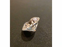 Diamant - circa 3,00 carat - briljant geslepen diamant (gecertificeerd) - afbeelding 1 van  7