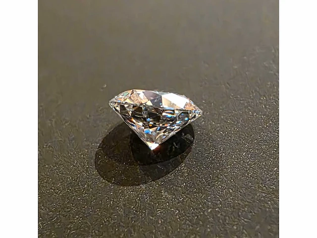 Diamant - circa 3,00 carat - briljant geslepen diamant (gecertificeerd) - afbeelding 2 van  7