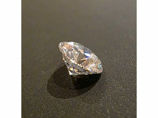 Diamant - circa 3,00 carat - briljant geslepen diamant (gecertificeerd) - afbeelding 3 van  7
