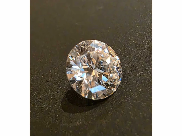 Diamant - circa 3,00 carat - briljant geslepen diamant (gecertificeerd) - afbeelding 5 van  7
