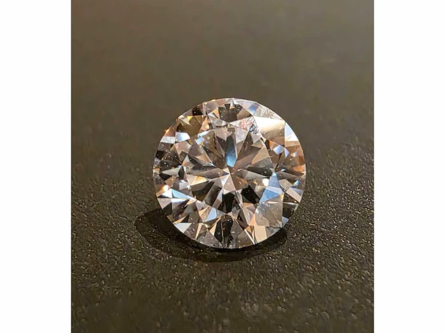 Diamant - circa 3,00 carat - briljant geslepen diamant (gecertificeerd) - afbeelding 6 van  7