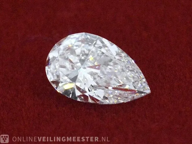 Diamant - circa 3.00 karaat diamant (igi gecertificeerd) - afbeelding 1 van  4