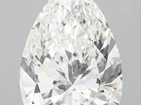 Diamant - circa 3.00 karaat peer vorm geslepen diamant ( igi gecertificeerd ), lab grown