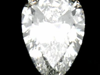 Diamant - circa 3.00 karaat peer vorm geslepen diamant ( igi gecertificeerd ), lab grown - afbeelding 5 van  6