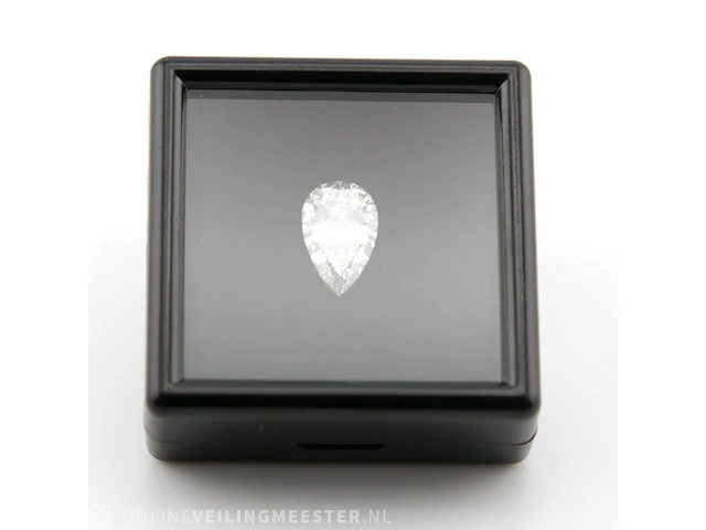Diamant - circa 3.00 karaat peer vorm geslepen diamant ( igi gecertificeerd ), lab grown - afbeelding 6 van  6