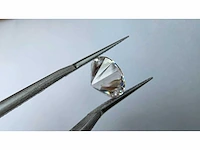 Diamant - circa 3,40 carat - briljant geslepen diamant (gecertificeerd) - afbeelding 10 van  11