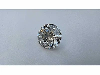 Diamant - circa 3,40 carat - briljant geslepen diamant (gecertificeerd) - afbeelding 2 van  11