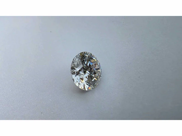 Diamant - circa 3,40 carat - briljant geslepen diamant (gecertificeerd) - afbeelding 6 van  11