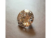Diamant - circa 4,00 carat - briljant geslepen diamant (gecertificeerd) - afbeelding 3 van  12