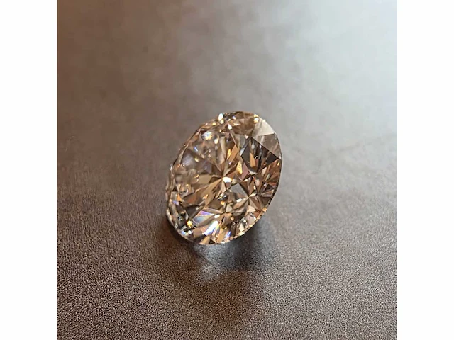 Diamant - circa 4,00 carat - briljant geslepen diamant (gecertificeerd) - afbeelding 12 van  12