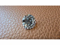 Diamant - circa 4,00 carat - briljant geslepen diamant (gecertificeerd) - afbeelding 2 van  10