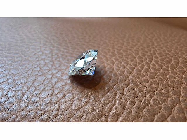 Diamant - circa 4,00 carat - briljant geslepen diamant (gecertificeerd) - afbeelding 6 van  10
