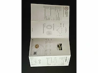 Diamant 1,00 crt. f-vs1 met certificaat igi - afbeelding 2 van  6