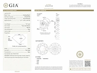 Diamant fancy colour 1.07 ct gia - afbeelding 4 van  4