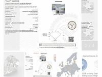 Diamant hart 0.75 carat, igi gecertificeerd - afbeelding 2 van  2