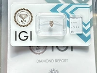 Diamant light pinkish - 0.5ct (igi gecertificeerd) - afbeelding 4 van  6