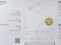 Diamant light pinkish - 0.5ct (igi gecertificeerd) - afbeelding 6 van  6