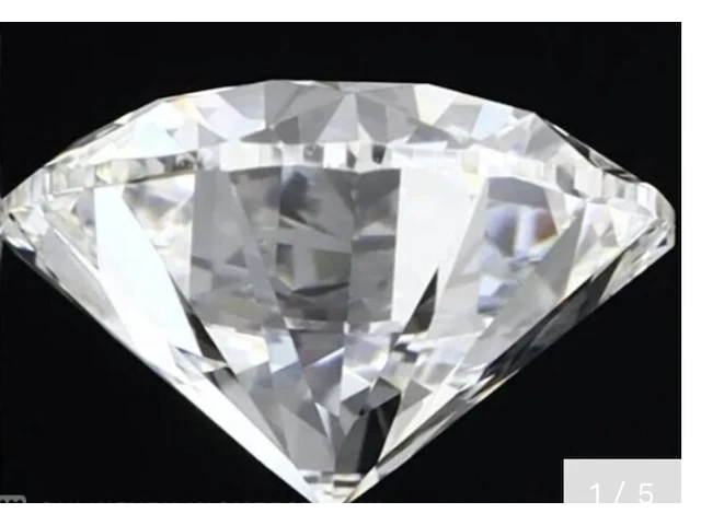 Diamant rond: 0.31 carat igi gecertificeerd - afbeelding 1 van  2