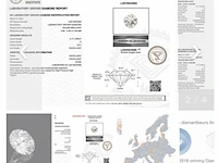 Diamant rond 0.71 carat, igi gecertificeerd - afbeelding 2 van  2