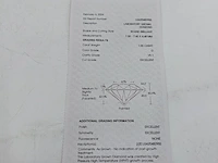 Diamant round brilliant - 1.55ct ( igi gecertificeerd ) - afbeelding 2 van  14