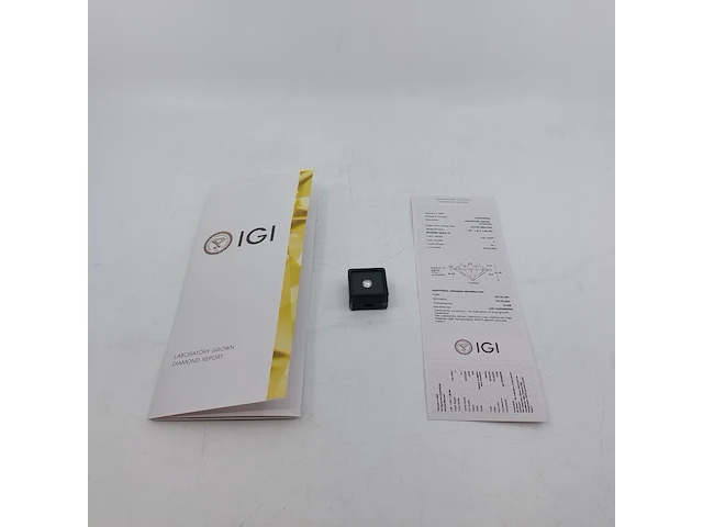 Diamant round brilliant - 1.55ct ( igi gecertificeerd ) - afbeelding 11 van  14