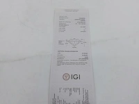 Diamant round brilliant - 1.55ct ( igi gecertificeerd ) - afbeelding 14 van  14