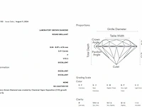 Diamant round brilliant - 2.01ct ( igi gecertificeerd ) - afbeelding 3 van  4