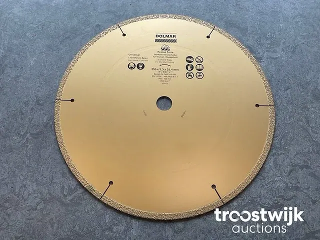 Diamant universele schijf rescueforce ø350 mm - afbeelding 1 van  3