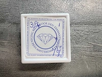 Diamant zwart 3.84 ct - afbeelding 2 van  3