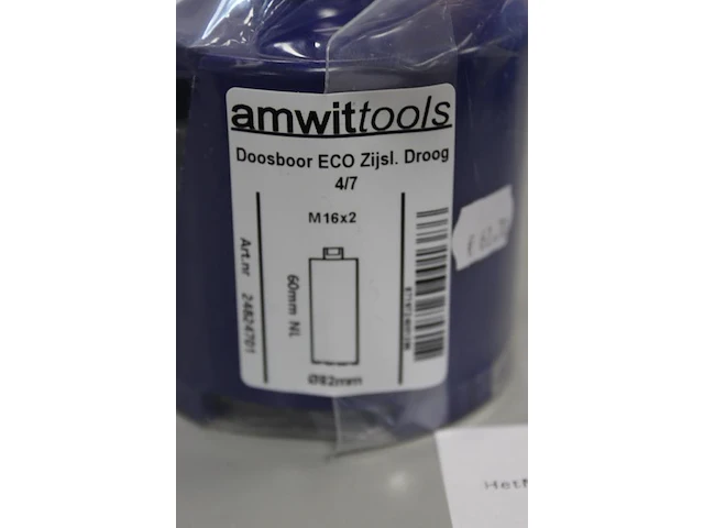 Diamantboor amwit tools doorsnede 82 mm - afbeelding 2 van  2