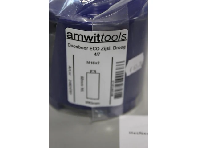 Diamantboor amwit tools doorsnede 82 mm - afbeelding 2 van  2