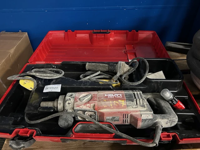 Diamantboor met bouwstofzuiger hilti, dd 130 - afbeelding 2 van  9