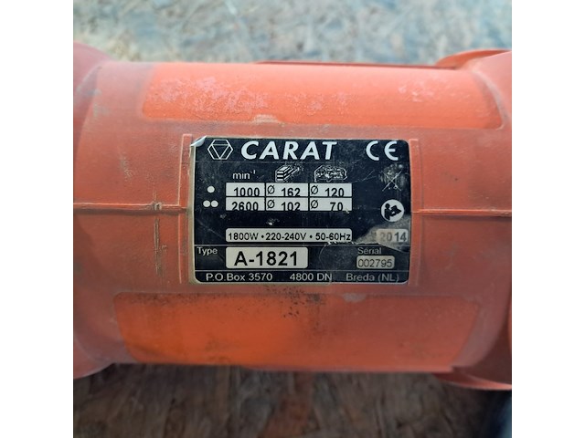 Diamantboormachine - 75mm - 230v, carat, a1821n, 2014 - afbeelding 4 van  6